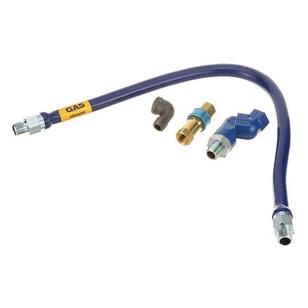 Dormont Gas Hose, Blue 1/2in Dia 1650BPQ36